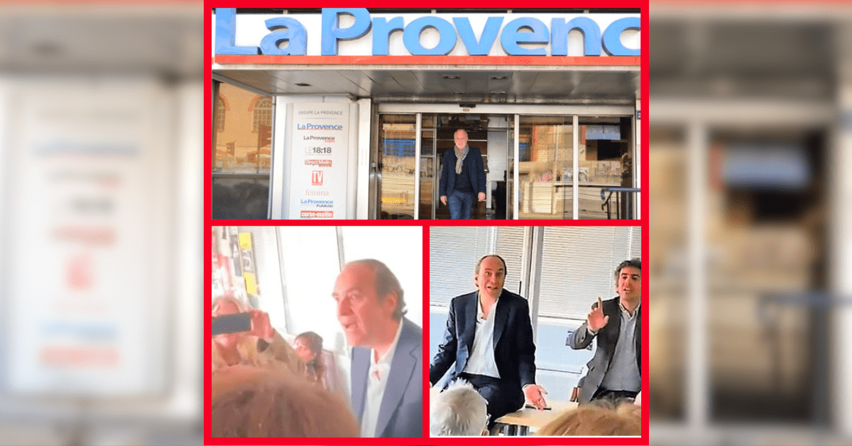 Rencontre entre Xavier Niel et les journalistes de La Provence