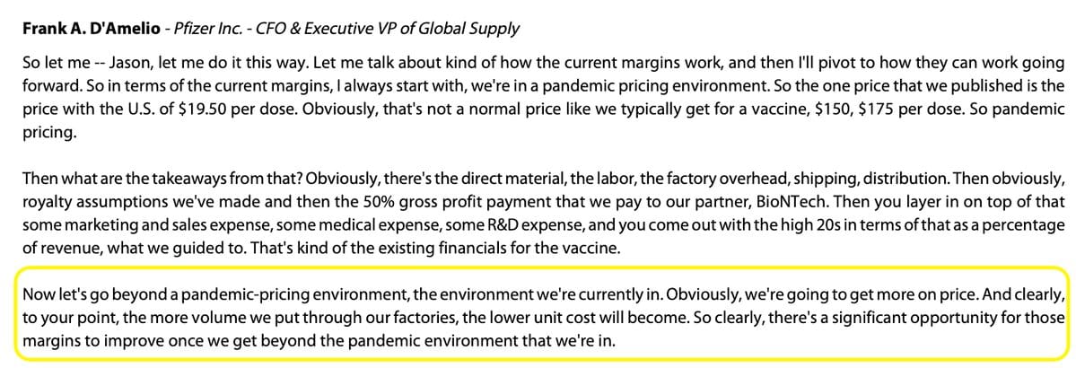 Révélation: les contrats vaccinaux de Pfizer